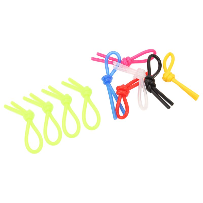 10Pcs Tennis Racket Damper Knot Silicone Tennis Racket Vibration Dampener Shock Absorber for Tennis Racke Squash Racket - Afbeelding 9