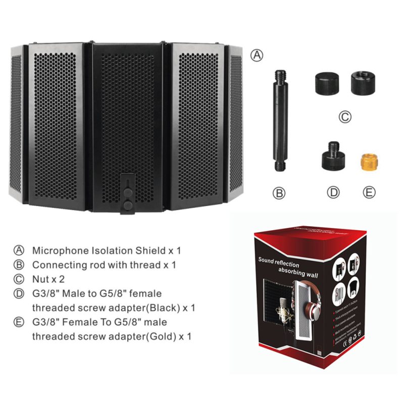 5-door microphone enclosure - Afbeelding 3