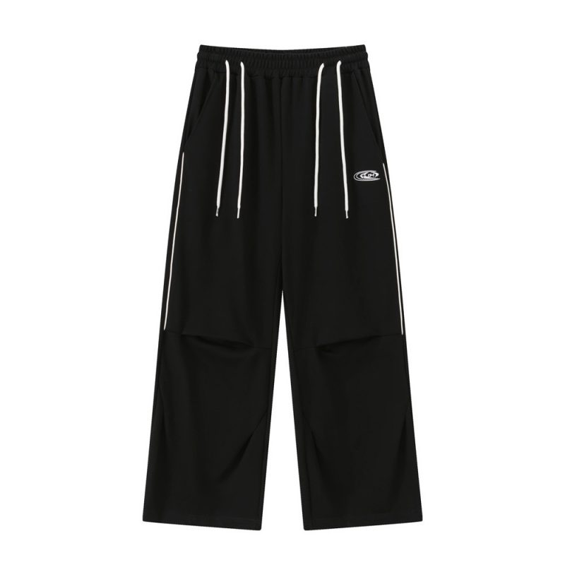 American Sports Casual Straight Trousers Men