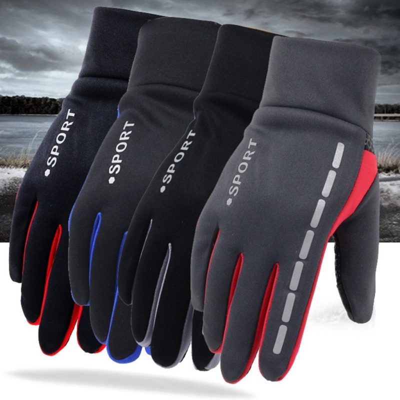 Outdoor Driving Men's Sports Fitness Autumn And Winter Cycling Gloves - Afbeelding 2