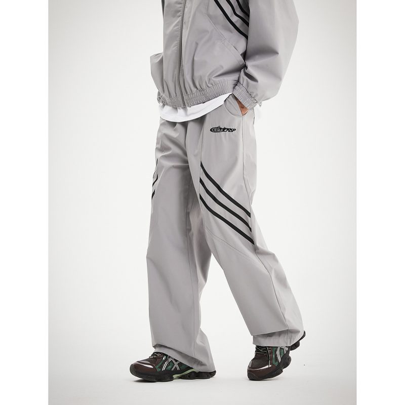 Loose Straight Casual Sports Trousers Men - Afbeelding 3