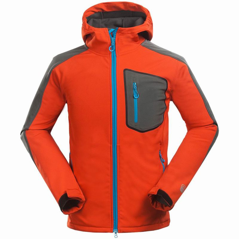 New Men's Outdoor Mountaineering And Leisure Sports Clothing Complex Soft Shell Jacket Jacket Jacket Jacket - Afbeelding 4