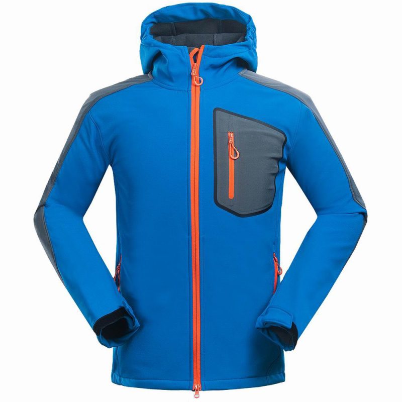 New Men's Outdoor Mountaineering And Leisure Sports Clothing Complex Soft Shell Jacket Jacket Jacket Jacket - Afbeelding 5