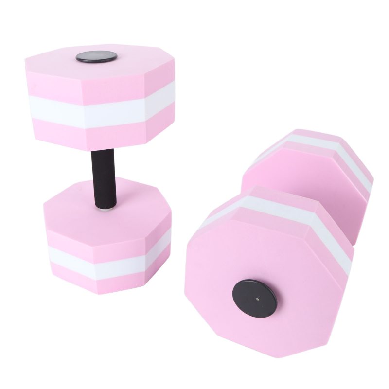 2Pcs Aquatic Dumbbells EVA Flexible Floating Water Dumbbells for Kids Adults Swimming Training Water Sport - Afbeelding 7