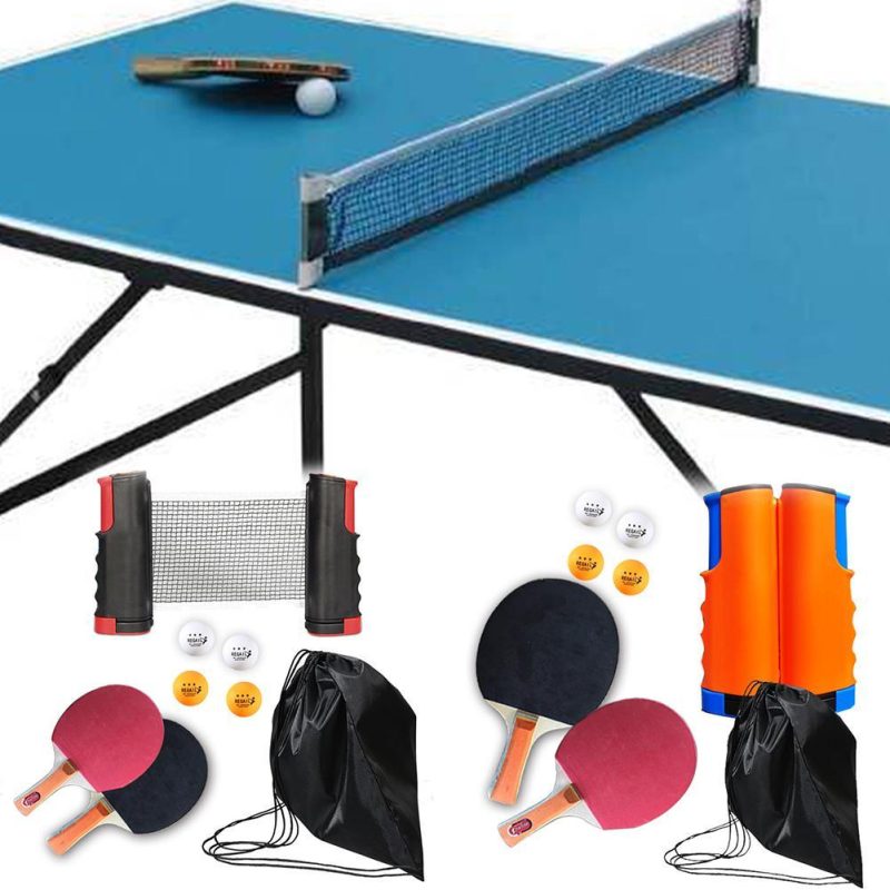 Portable table tennis racket