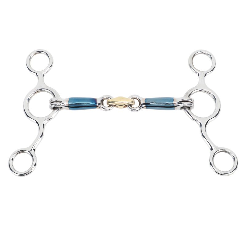 125mm Professional Snaffle Bit Stainless Steel Horse Mouth Bit Horse Breeding Accessories