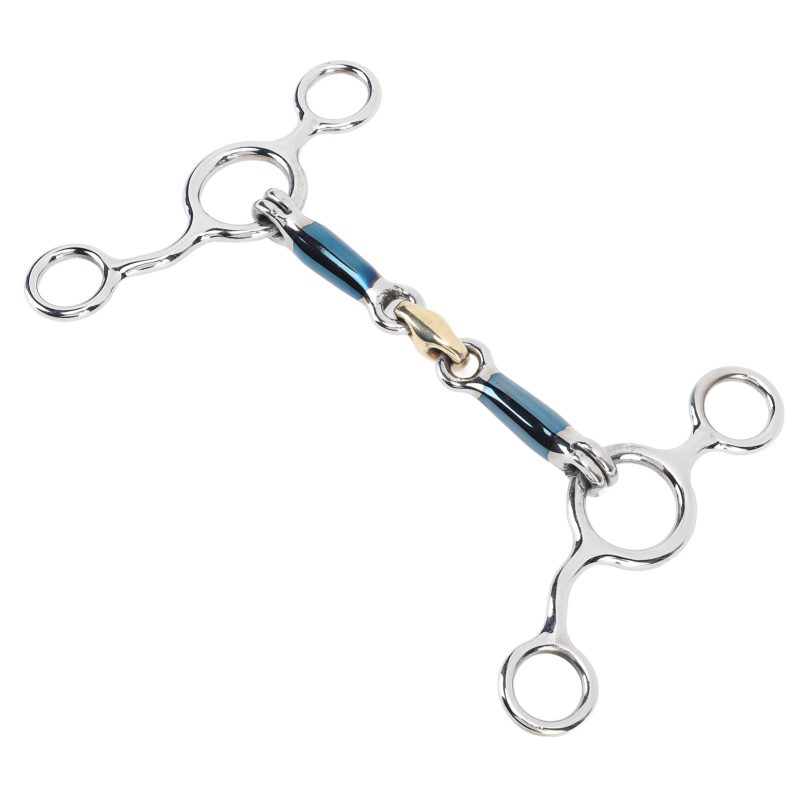 125mm Professional Snaffle Bit Stainless Steel Horse Mouth Bit Horse Breeding Accessories - Afbeelding 8