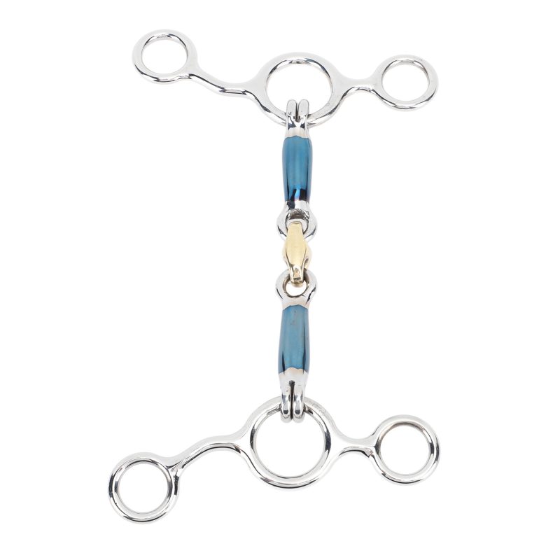 125mm Professional Snaffle Bit Stainless Steel Horse Mouth Bit Horse Breeding Accessories - Afbeelding 7