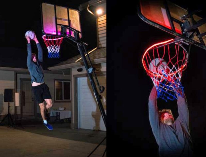 Induction Color Changing Basketball Frame Light - Afbeelding 2