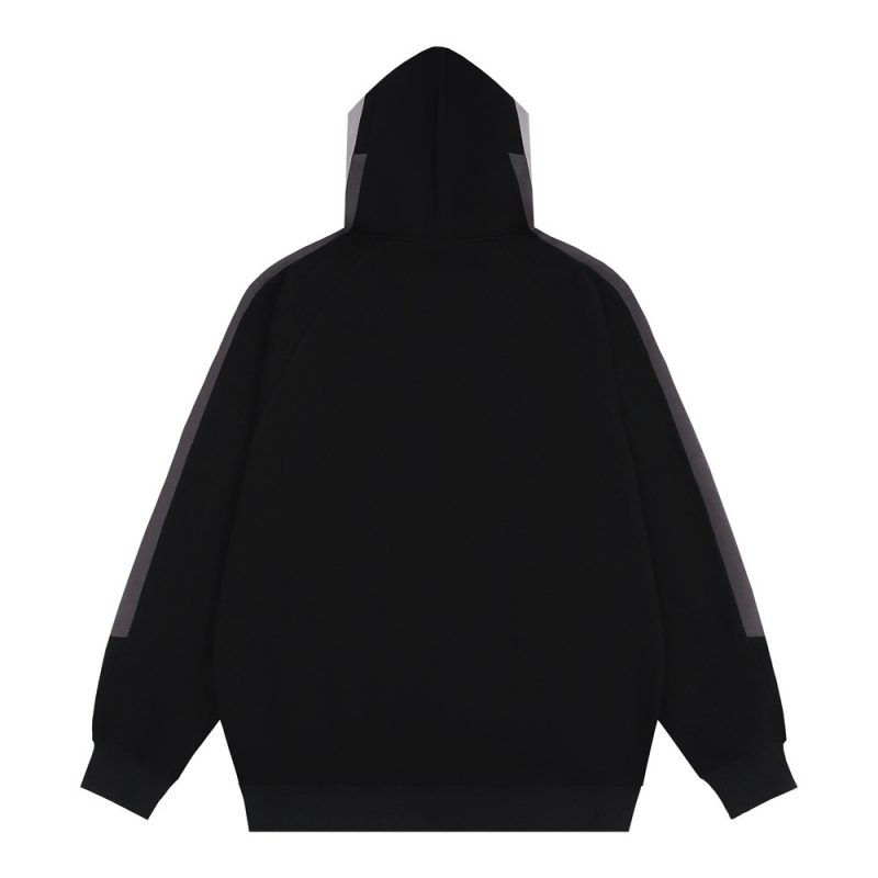 Hooded Fleece Lined Sweater Men - Afbeelding 2