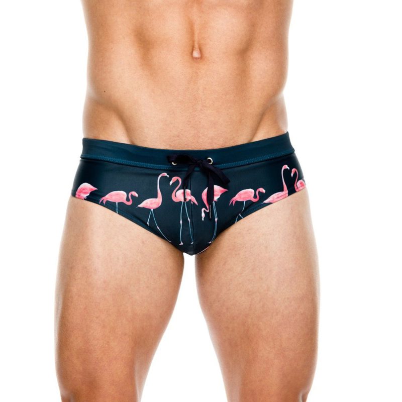 Men's Printed Fashion Swim Briefs - Afbeelding 2