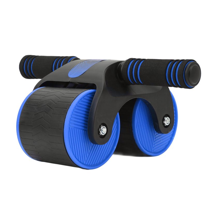 Aabdominal Wheel with Triangular Bracing Sport Fitness Wheel for Home Gym Fitness Equipment Blue - Afbeelding 8