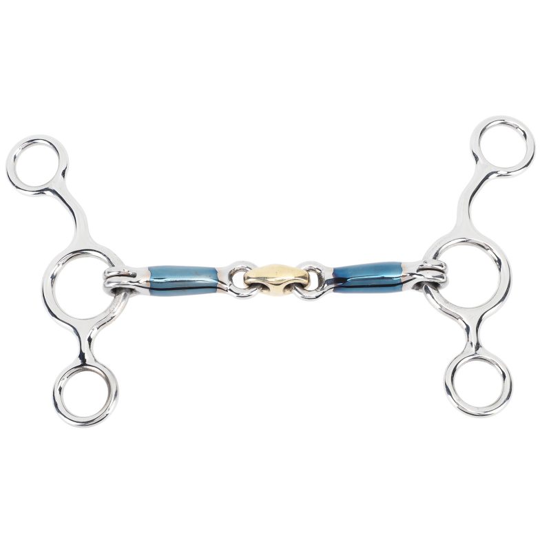 125mm Professional Snaffle Bit Stainless Steel Horse Mouth Bit Horse Breeding Accessories - Afbeelding 6