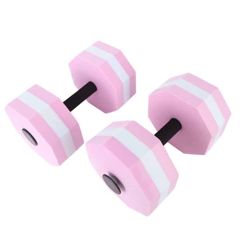 2Pcs Aquatic Dumbbells EVA Flexible Floating Water Dumbbells for Kids Adults Swimming Training Water Sport - Afbeelding 10