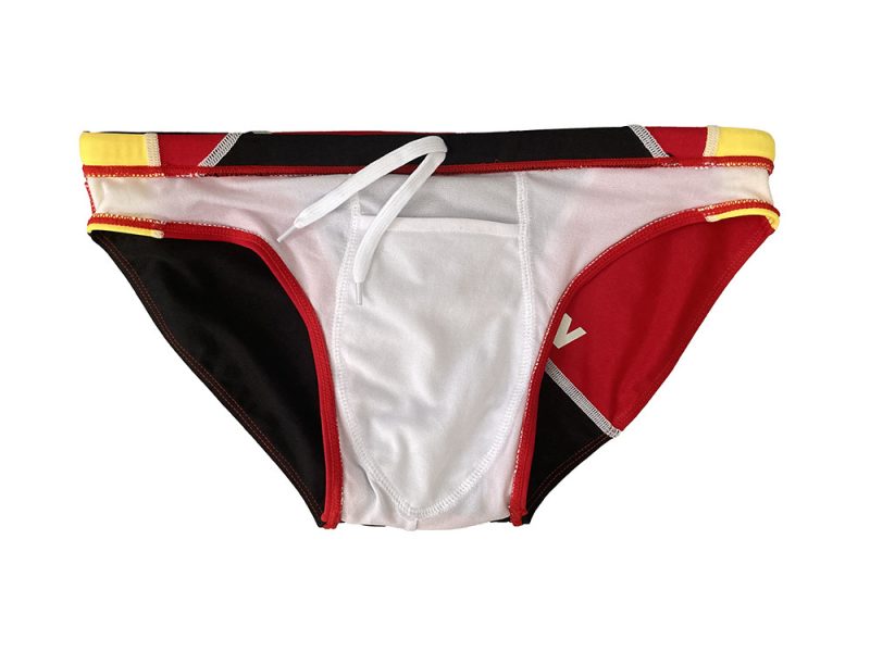 Men's Color Matching Swim Briefs Swimming Trunks - Afbeelding 9