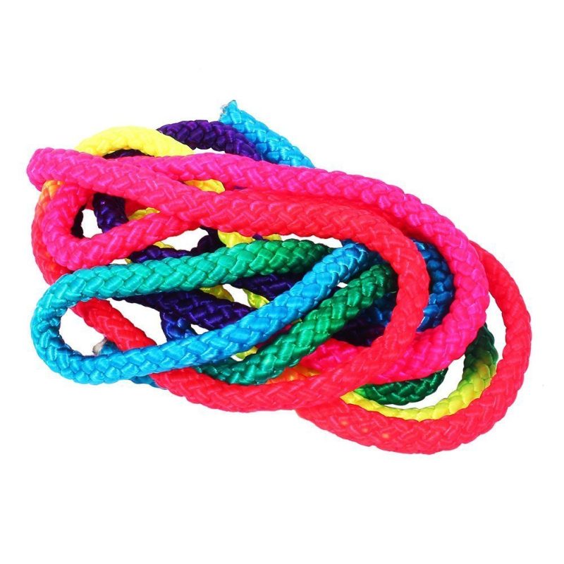 3-meter Colorful Artistic Masterpiece Gradient Rainbow Gymnastics Rope - Afbeelding 2