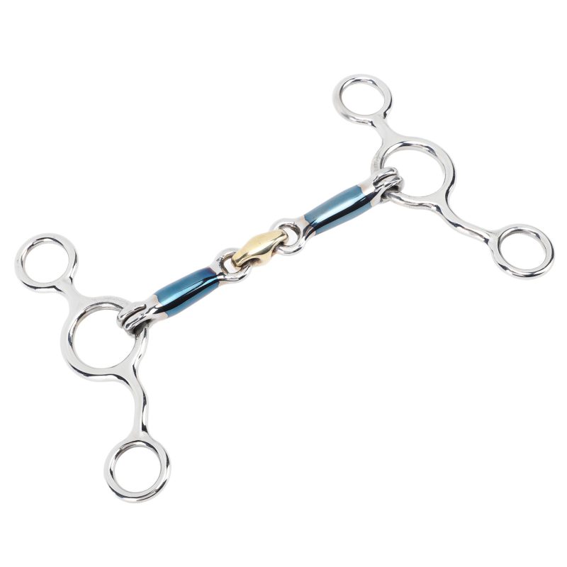 125mm Professional Snaffle Bit Stainless Steel Horse Mouth Bit Horse Breeding Accessories - Afbeelding 10