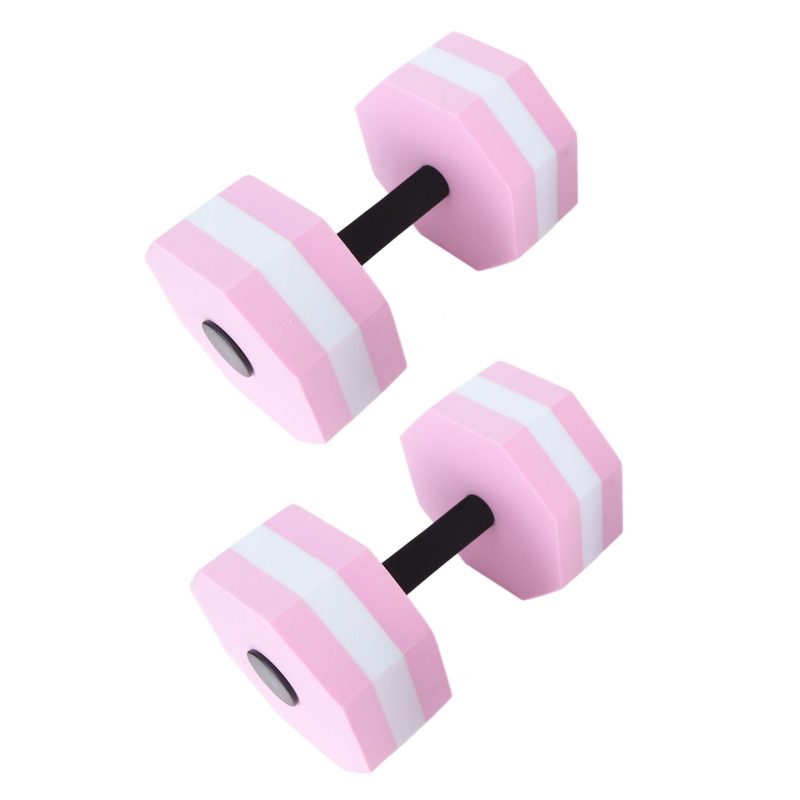 2Pcs Aquatic Dumbbells EVA Flexible Floating Water Dumbbells for Kids Adults Swimming Training Water Sport - Afbeelding 3