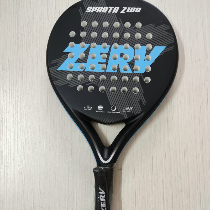 Plate Tennis Racket Carbon Cage Tennis - Afbeelding 4