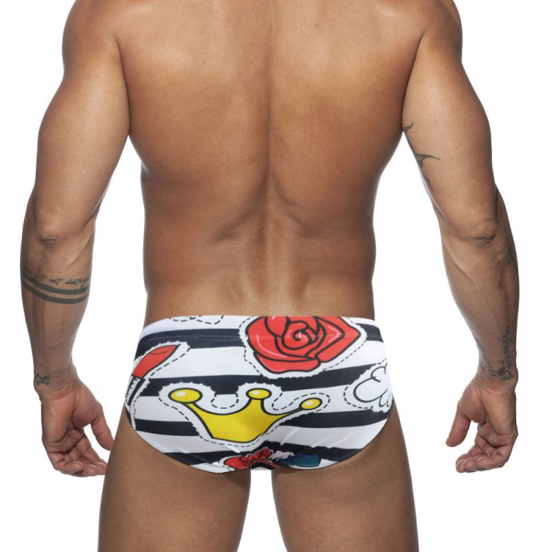 Striped Fashionable Tight Underwear For Men - Afbeelding 6