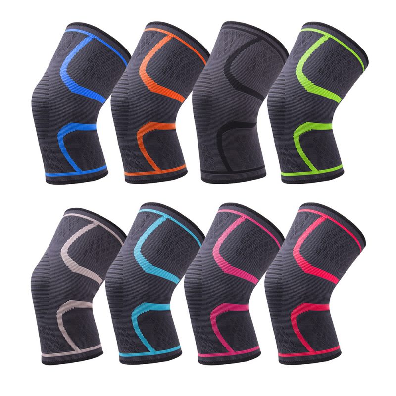 Knitted Nylon Sports Knee Pads For Outdoor Warmth - Afbeelding 3