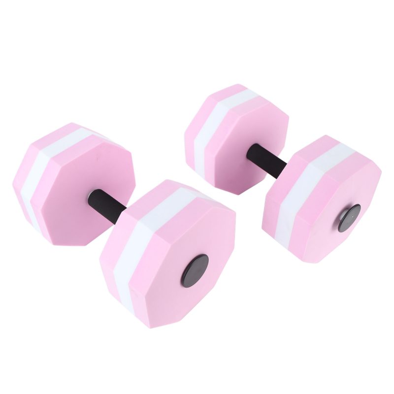 2Pcs Aquatic Dumbbells EVA Flexible Floating Water Dumbbells for Kids Adults Swimming Training Water Sport - Afbeelding 9