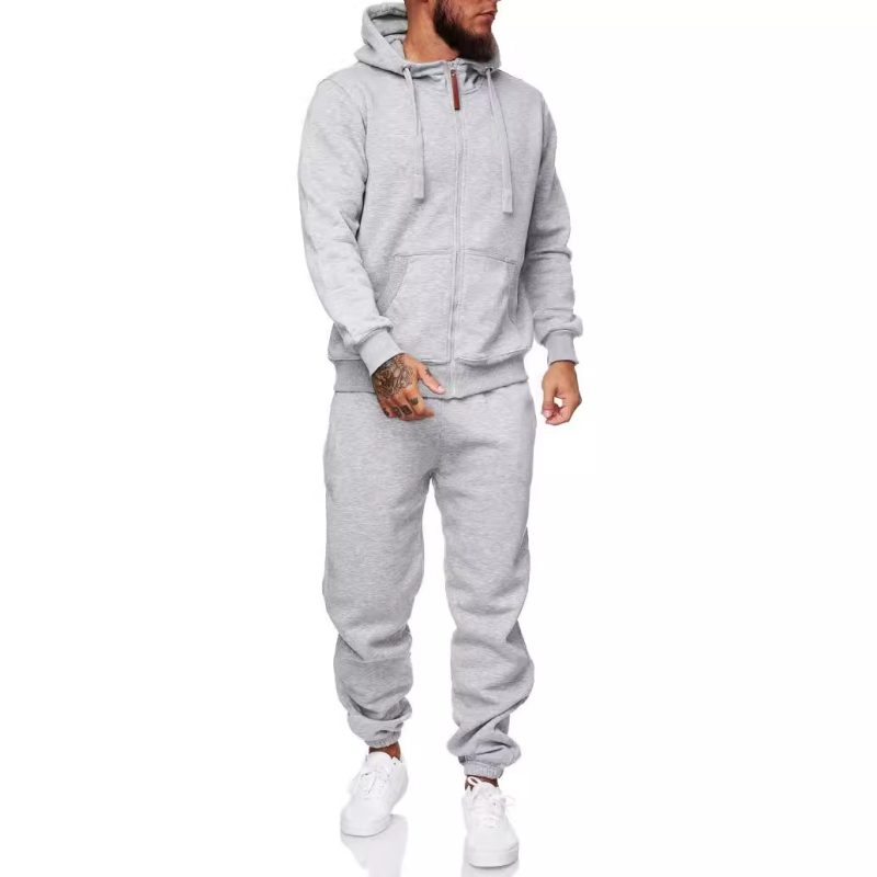 European And American Sports Suit Men's Jogging - Afbeelding 4