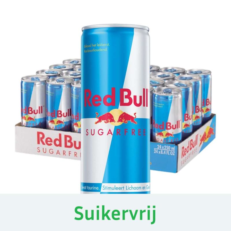 Red Bull Sugar Free NL Blik 24x25cl