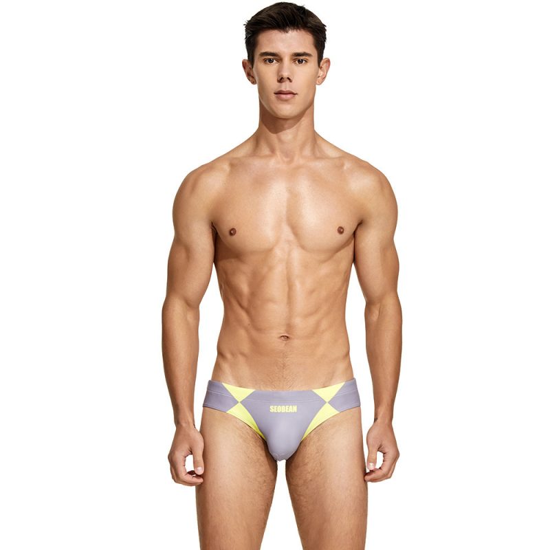 Men's Swim Briefs New Swim Trunks Vacation - Afbeelding 3