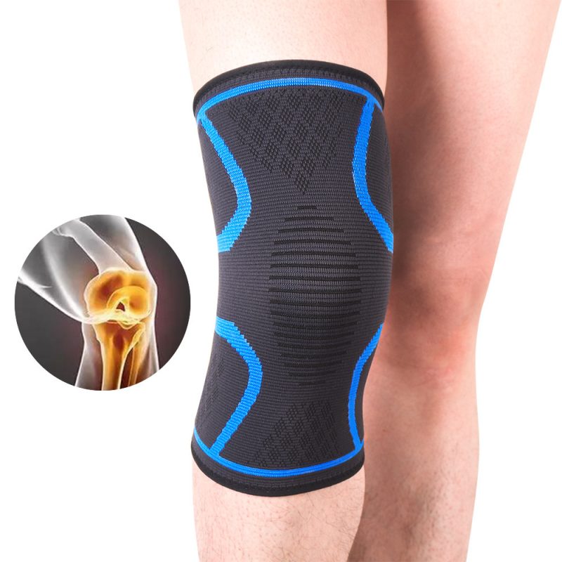 Knitted Nylon Sports Knee Pads For Outdoor Warmth - Afbeelding 5