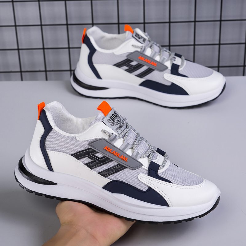 Men Sneakers White Sports Shoes Running Walking - Afbeelding 7