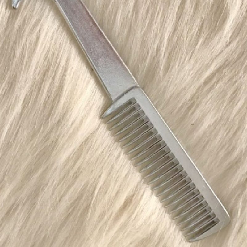 Horse Cleaning Brush Bent Hook - Afbeelding 2