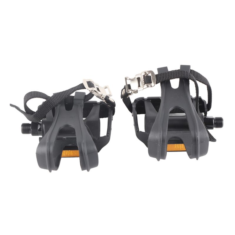 1 Pair Nylon Cycling Pedals Toe Clips Straps for Fixie Mountain Bikes Accessories - Afbeelding 3