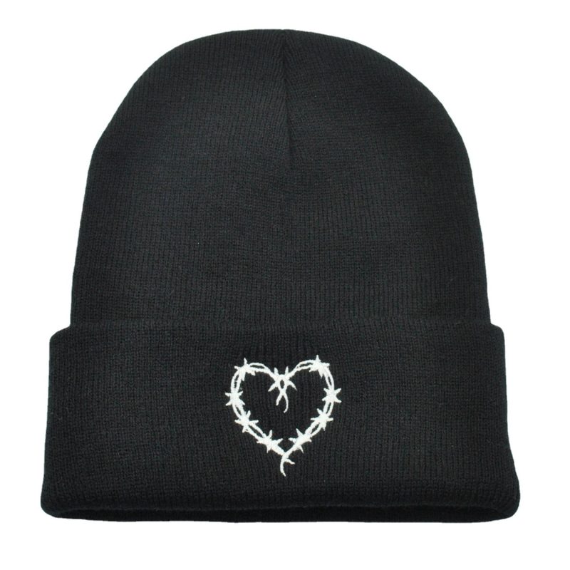 Outdoor Keep Warm Couple Heart-shaped Knitted Hat Women - Afbeelding 10