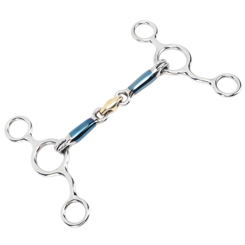 125mm Professional Snaffle Bit Stainless Steel Horse Mouth Bit Horse Breeding Accessories - Afbeelding 9