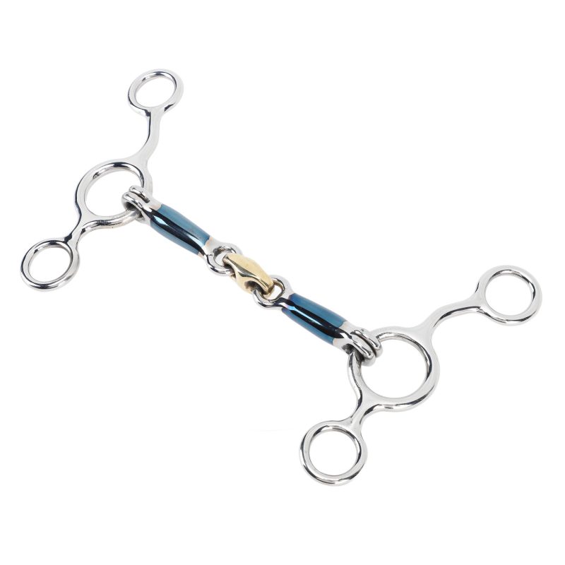 125mm Professional Snaffle Bit Stainless Steel Horse Mouth Bit Horse Breeding Accessories - Afbeelding 3