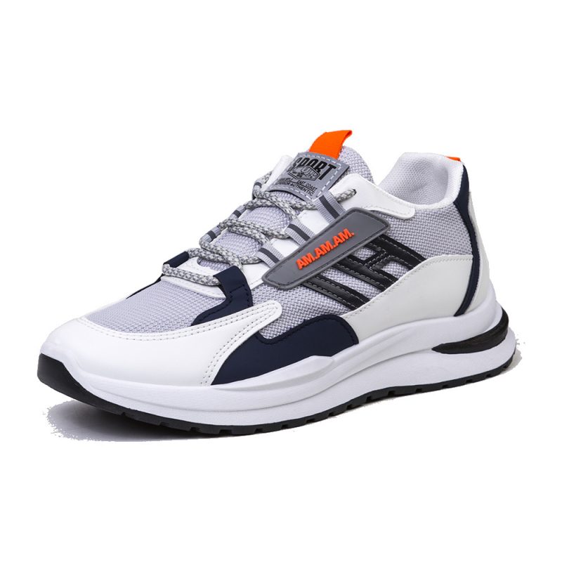 Men Sneakers White Sports Shoes Running Walking - Afbeelding 10