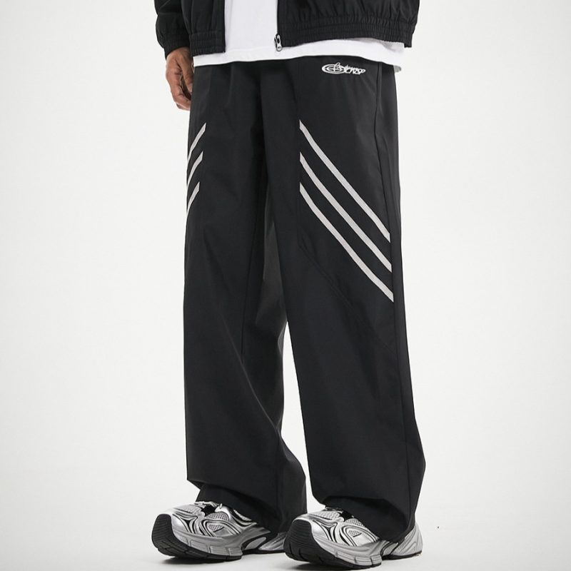 Loose Straight Casual Sports Trousers Men