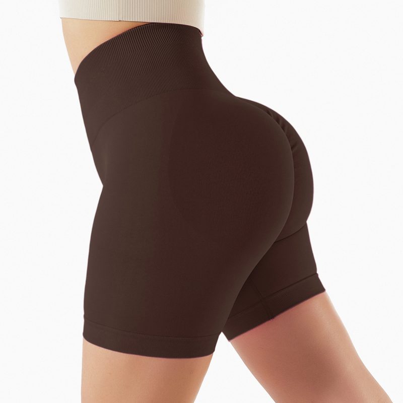 Seamless Yoga Shorts In Europe And The United States With High Hips And Waist - Afbeelding 9