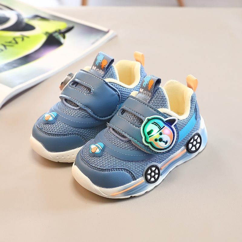 New Style Children's Shoes, Children's Soft-soled Sports Shoes, Light-up Fashion Functional Shoes - Afbeelding 3