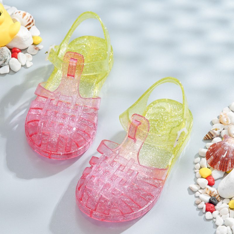 New Summer Children's Princess Children's Soft-Soled Baby Baotou Princess Shoes - Afbeelding 7