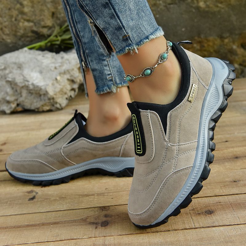 Outdoor Slip-on Sports Shoes Comfortable Walking Running Sneakers Women - Afbeelding 5