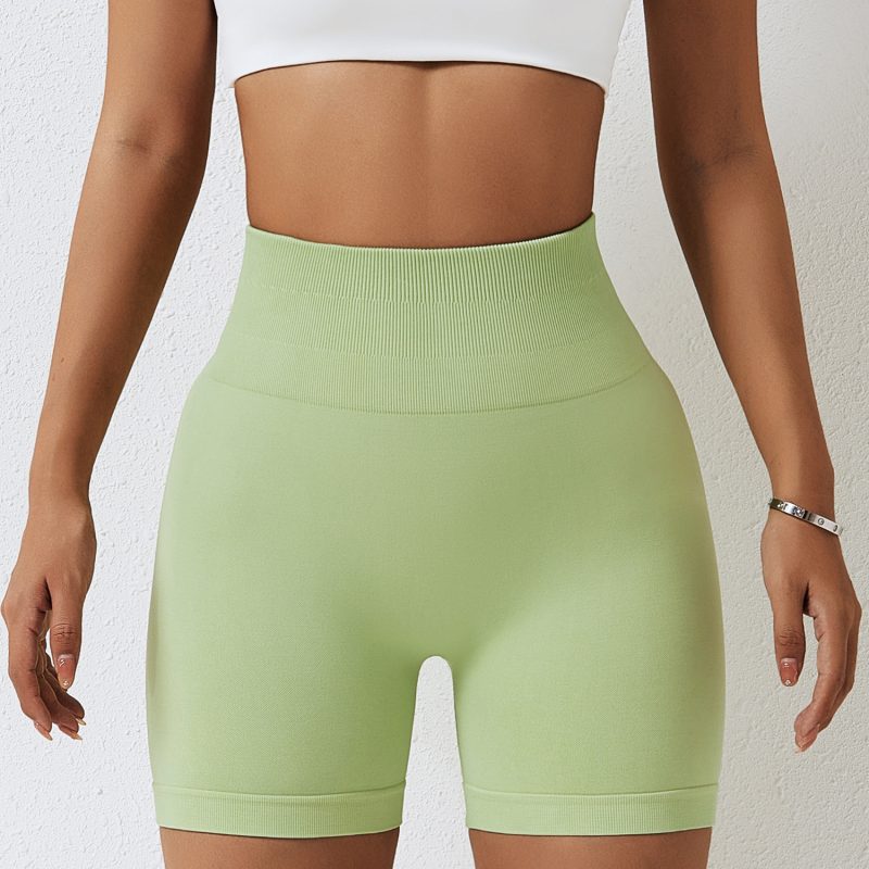 Seamless Yoga Shorts In Europe And The United States With High Hips And Waist - Afbeelding 10