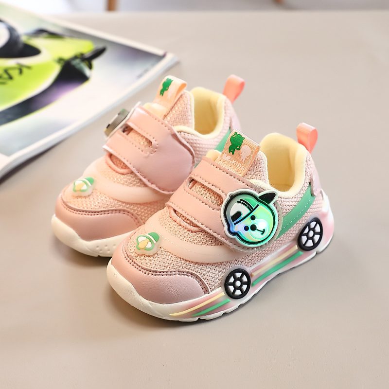 New Style Children's Shoes, Children's Soft-soled Sports Shoes, Light-up Fashion Functional Shoes - Afbeelding 6